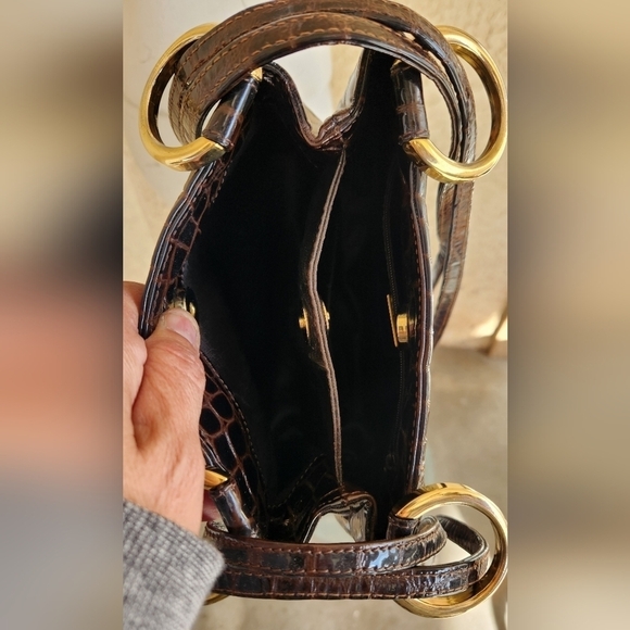 VINTAGE‎ BALLY LEATHER CONVERTIBLE BAG - Picture 8 of 10